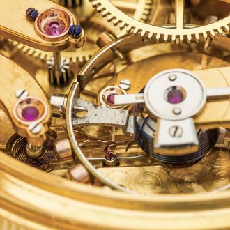 Danish gold chronometer with detent escapement Circa 1870
