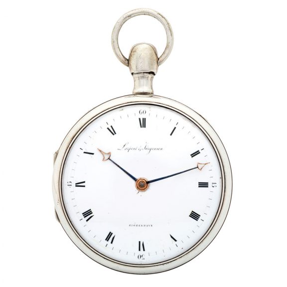 Danish silver quarter repeating pocket watch Circa 1804