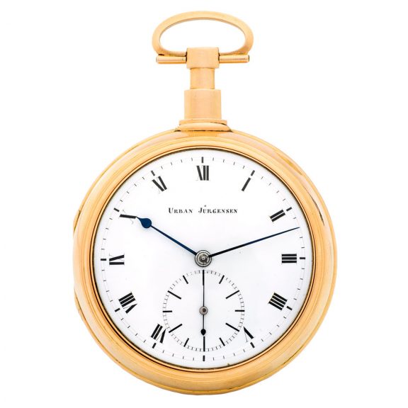 Highly important Danish gold chronometer pocket watch Circa 1812 Highly important Danish gold chronometer pocket watch Circa 1812