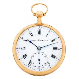 Important Danish gold chronometer with lever escapement Circa 1820