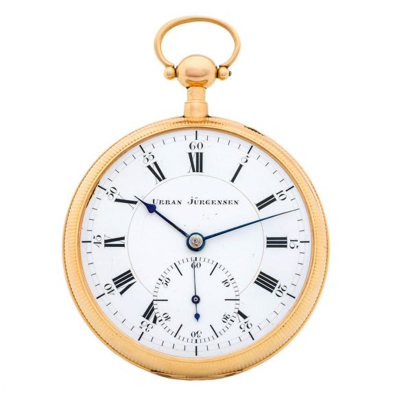 Important Danish gold chronometer with lever escapement Circa 1820