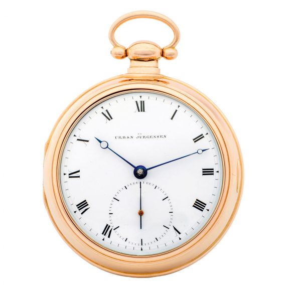 Exquisitely made Danish gold chronometer pocket watch Circa 1821 Exquisitely made Danish gold chronometer pocket watch Circa 1821