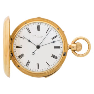 English gold repeater with independent centre seconds Circa 1870