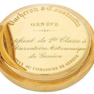 Important Swiss gold one minute tourbillon pocket watch Circa 1931