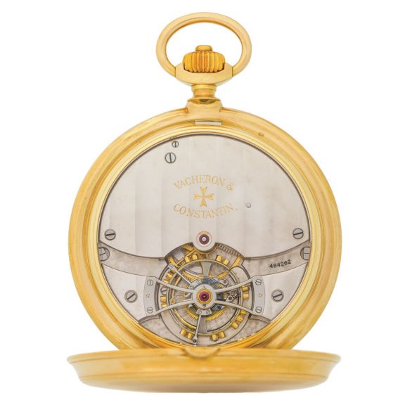 Swiss gold tourbillon chronometer pocket watch Circa 1945 Swiss gold tourbillon chronometer pocket watch Circa 1945