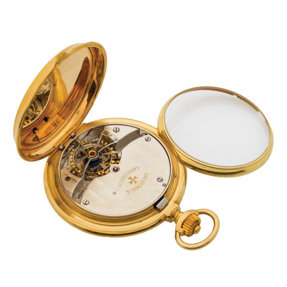 Swiss gold tourbillon chronometer pocket watch Circa 1945 Swiss gold tourbillon chronometer pocket watch Circa 1945