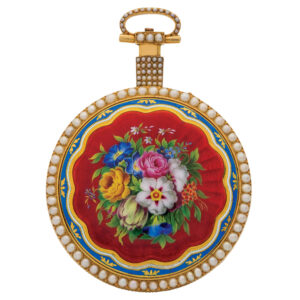 Splendid English musical watch for the Chinese market Circa 1820