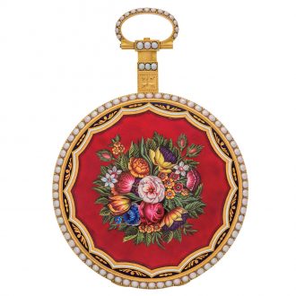 English gold watch made for the Chinese market Circa 1813