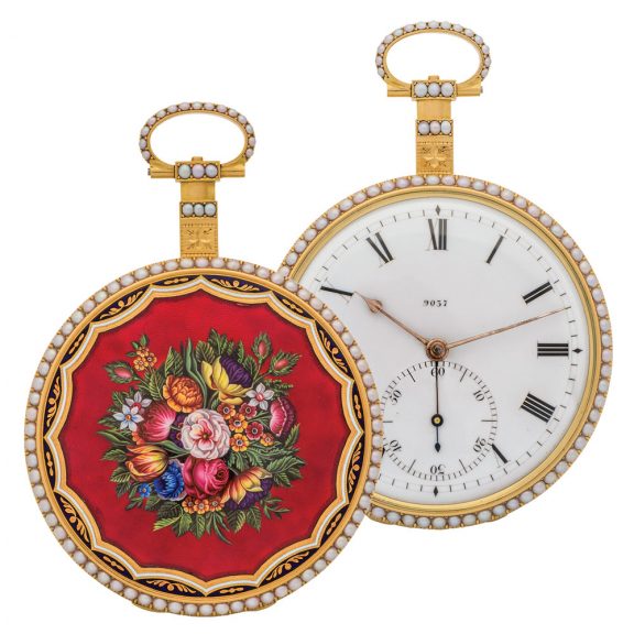 English gold watch made for the Chinese market Circa 1813 English gold watch made for the Chinese market Circa 1813