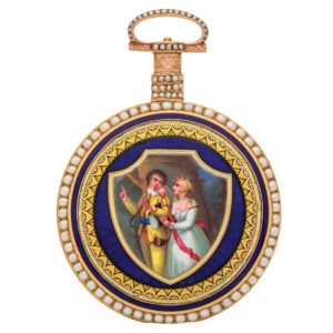 English gold duplex made for the Chinese market Circa 1820