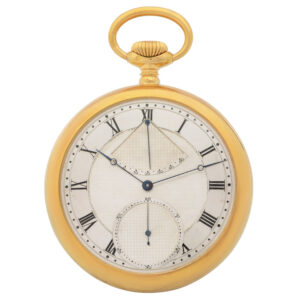 Important Swiss gilt one minute tourbillon chronometer Circa 1967
