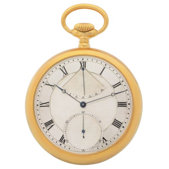 Important Swiss gilt one minute tourbillon chronometer Circa 1967