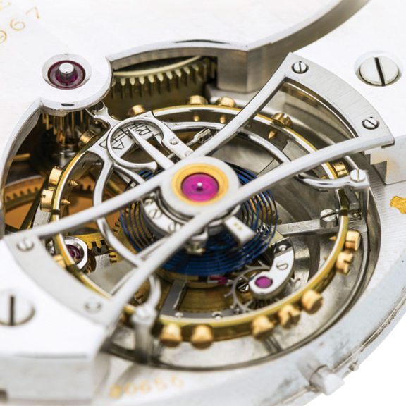 Important Swiss gilt one minute tourbillon chronometer Circa 1967 Important Swiss gilt one minute tourbillon chronometer Circa 1967