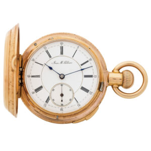 Swiss gold repeater made for the Hispanic market Circa 1880