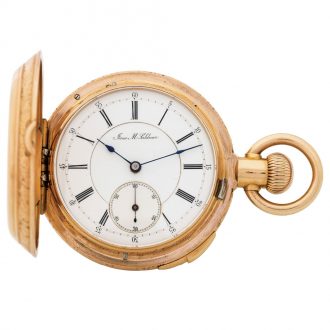Swiss gold repeater made for the Hispanic market Circa 1880