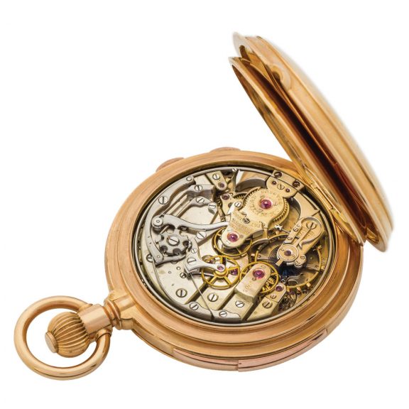 Swiss 18K pink gold astronomical pocket watch Circa 1890 Swiss 18K pink gold astronomical pocket watch Circa 1890