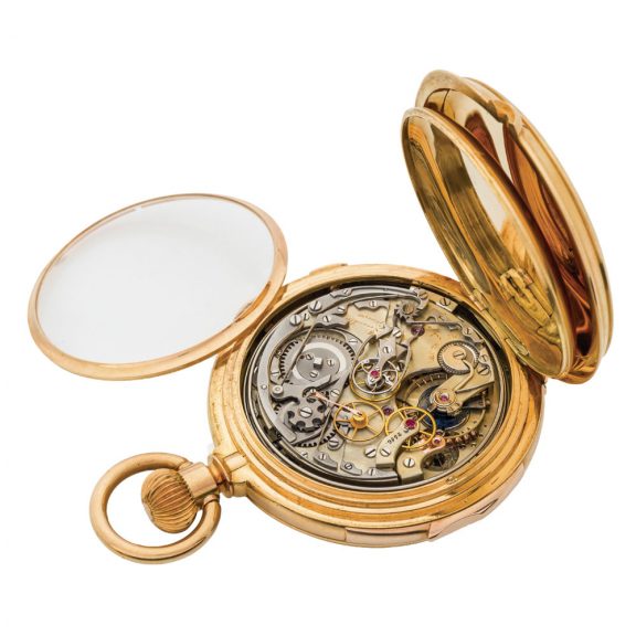 Swiss gold repeater made for the American market Circa 1900 Swiss gold repeater made for the American market Circa 1900