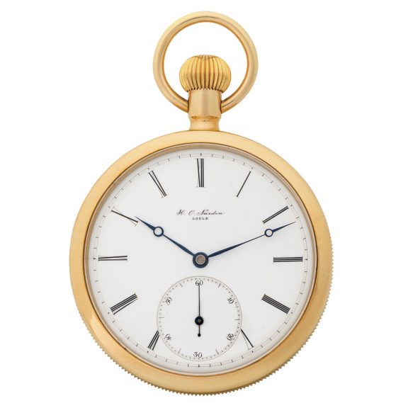 Important Swiss gold one-minute tourbillon pocket watch Circa 1900 Important Swiss gold one-minute tourbillon pocket watch Circa 1900