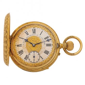 English gold repeater made for the Spanish market Circa 1850