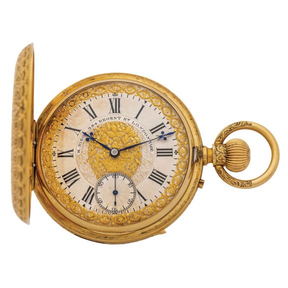 English gold repeater made for the Spanish market Circa 1850