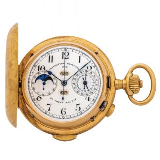 Spanish gold repeater made for the Spanish market Circa 1900