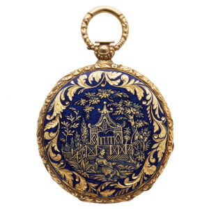 Swiss gold lady's watch made for the Chinese market Circa 1870