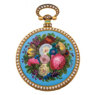 Swiss gold watch made for the Chinese market Circa 1840