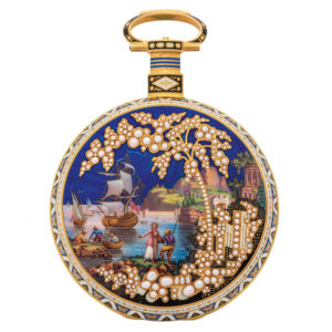 Splendid English gold watch for the Chinese market Circa 1820