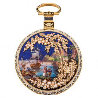 Splendid English gold watch for the Chinese market Circa 1820