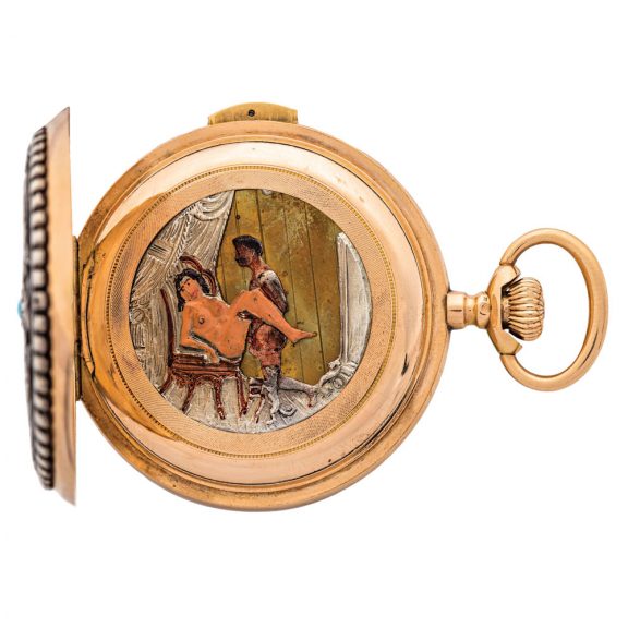 Swiss gold repeater made for the American market Circa 1900 Swiss gold repeater made for the American market Circa 1900