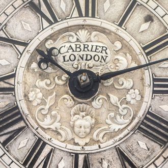 Fine English silver pair-cased lever pocket watch Circa 1715