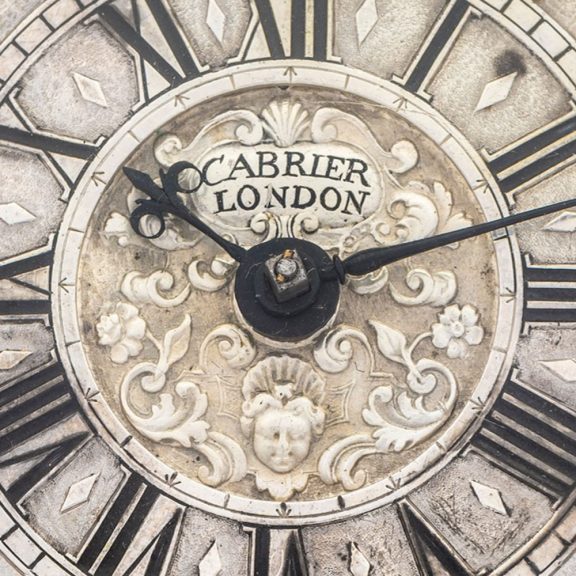 Fine English silver pair-cased lever pocket watch Circa 1715 Fine English silver pair-cased lever pocket watch Circa 1715