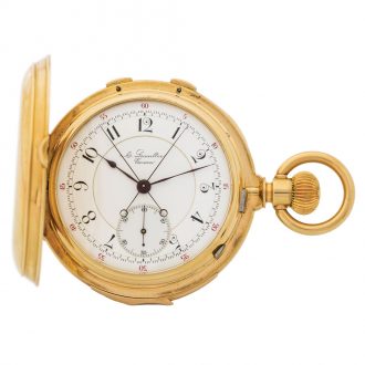 Swiss gold repeater made for the American market Circa 1900