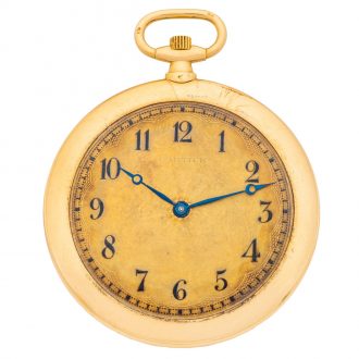 Extra thin French 18 carat yellow gold dress watch Circa 1905