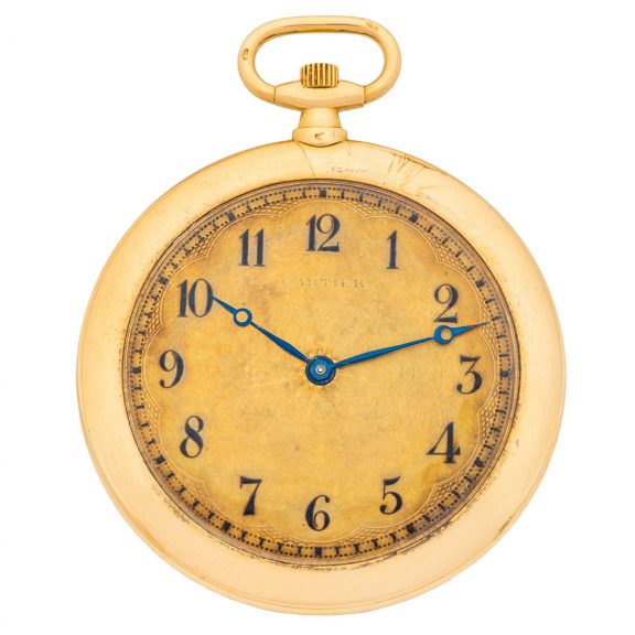 Extra thin French 18 carat yellow gold dress watch Circa 1905