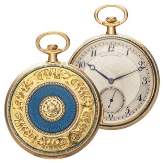 French 18K gold minute repeating keyless pocket watch Circa 1910 French 18K gold minute repeating keyless pocket watch Circa 1910