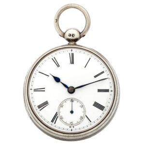 Danish silver spring detent deck chronometer pocket watch Circa 1800