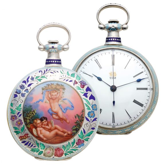 Swiss silver pocket watch made for the Chinese market Circa 1870 Swiss silver pocket watch made for the Chinese market Circa 1870