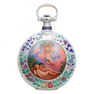 Swiss silver pocket watch made for the Chinese market Circa 1870