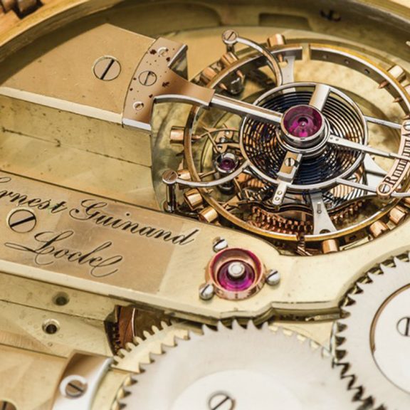 Important Swiss gold tourbillon chronometer pocket watch Circa 1867 Important Swiss gold tourbillon chronometer pocket watch Circa 1867