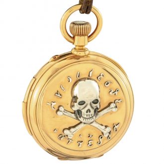 Historically Swiss gold watch with seven complications Circa 1885