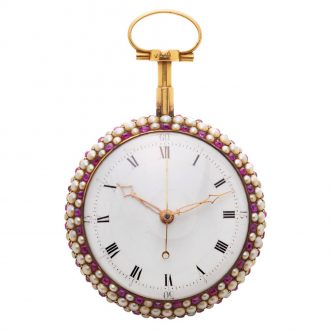 Excellent English watch made for the Chinese market Circa 1785