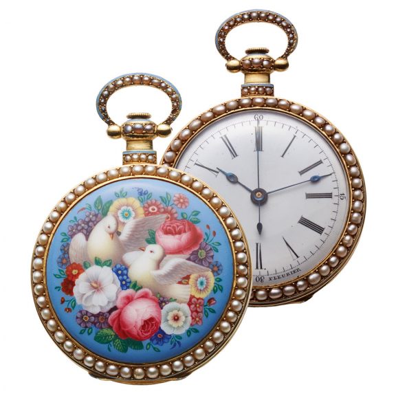 Swiss duplex watch made for the Chinese market Circa 1870 Swiss duplex watch made for the Chinese market Circa 1870