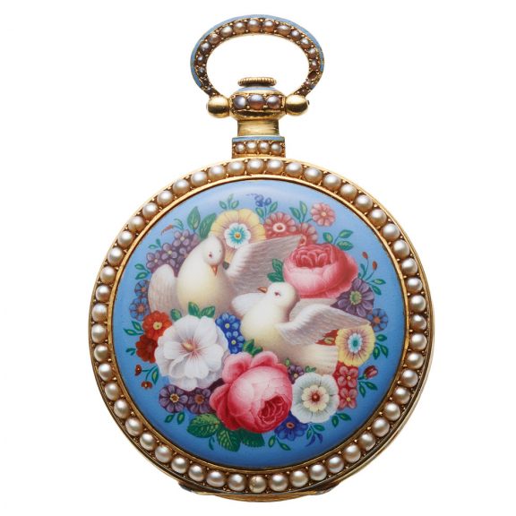 Swiss duplex watch made for the Chinese market Circa 1870