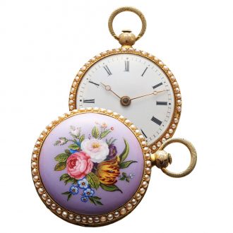 Swiss gold watch made for the Chinese market Circa 1800