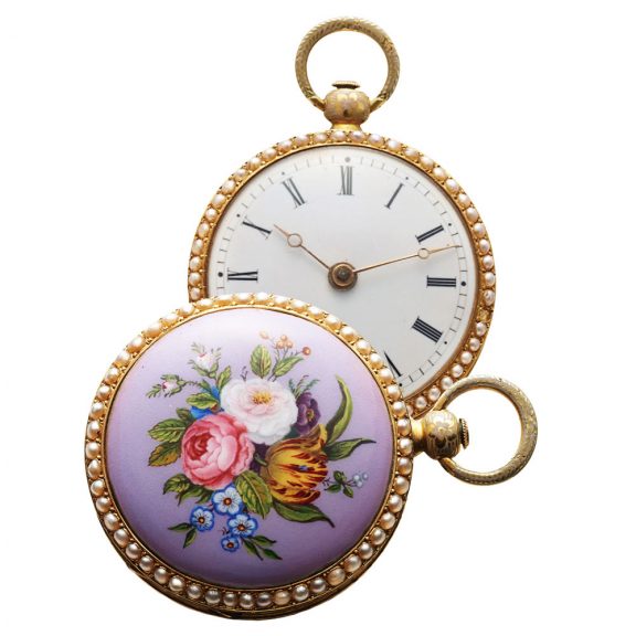 Swiss gold watch made for the Chinese market Circa 1800 Swiss gold watch made for the Chinese market Circa 1800