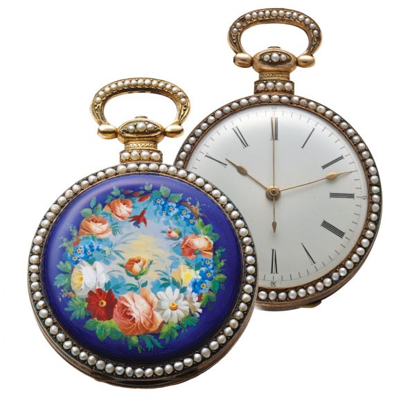 Swiss gilt-brass watch made for the Chinese market Circa 1860 Swiss gilt-brass watch made for the Chinese market Circa 1860
