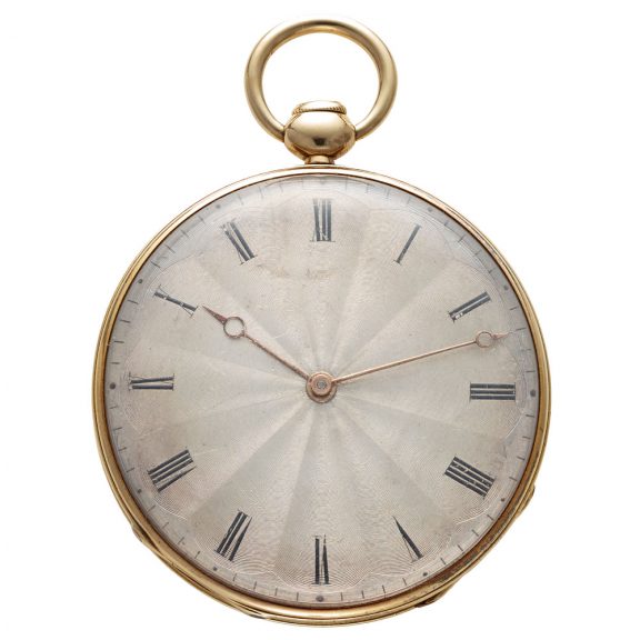 Swiss 18 carat gold quarter repeating pocket watch Circa 1840