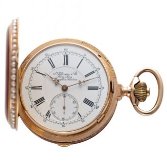 Swiss 14K gold repeater made for the Chinese market Circa 1900