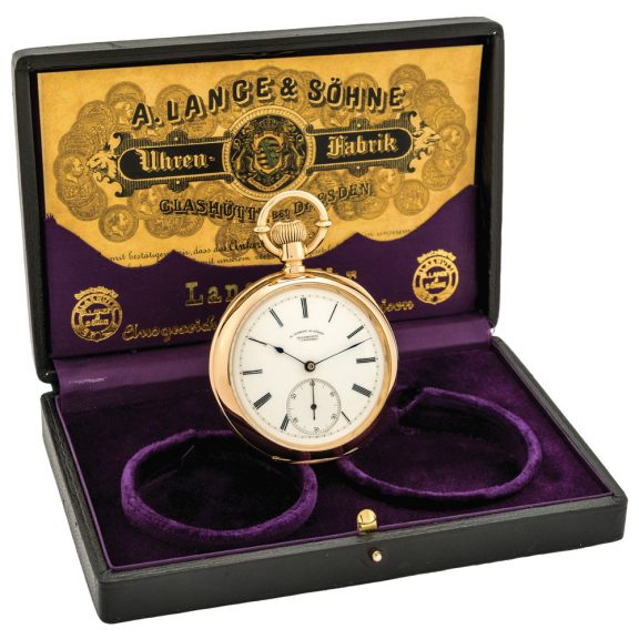 German gold pocket watch with 1st quality movement Circa 1880